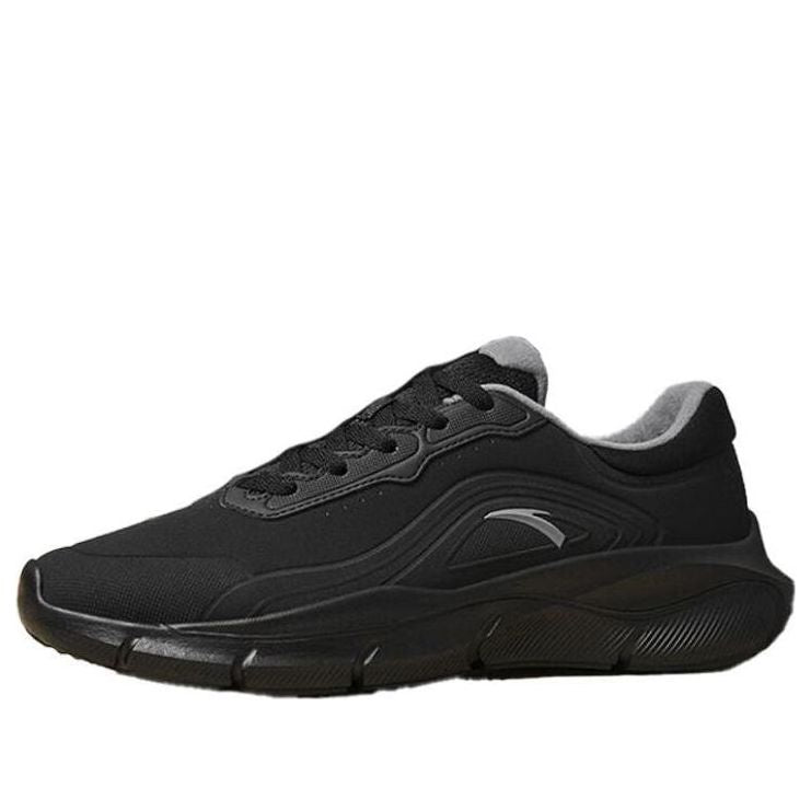 ANTA Leather Badminton Shoes 'Black Grey' 112347790-6
