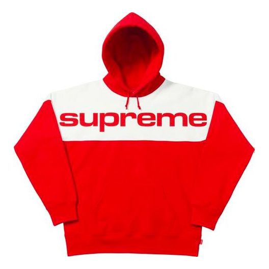 Supreme FW17 Blocked Red Alphabet logo Unisex SUP-FW17-758