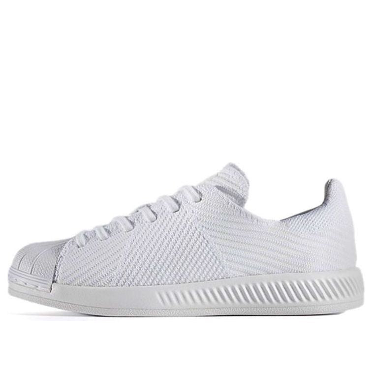 (GS) adidas Superstar Bounce Primeknit J 'Triple White' BB0342