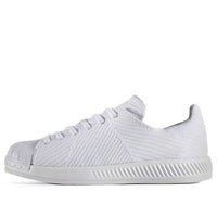 (GS) adidas Superstar Bounce Primeknit J 'Triple White' BB0342