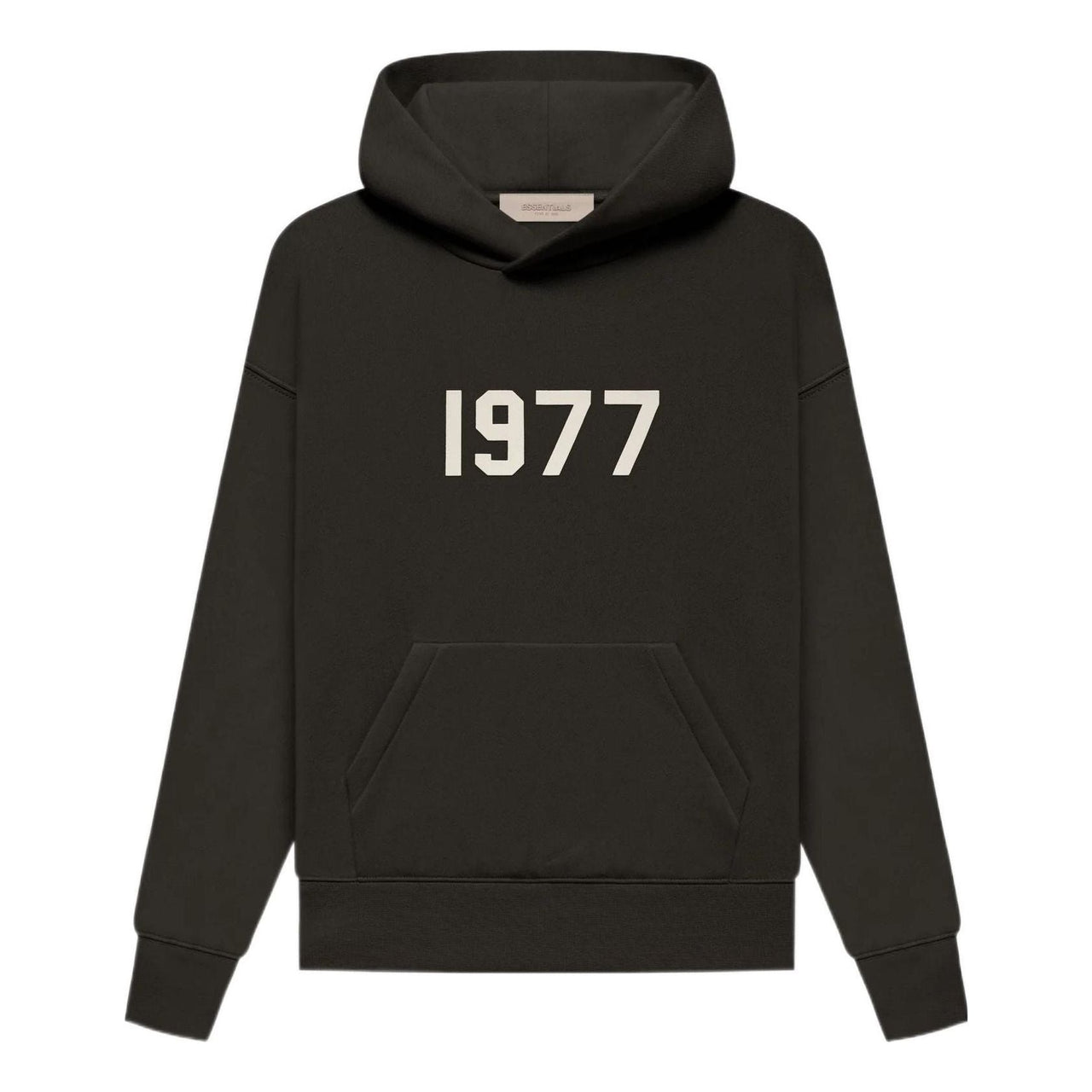 (GS) Fear of God Essentials FW22 1977 Hoodie 'Off Black' FOG-FW22-699