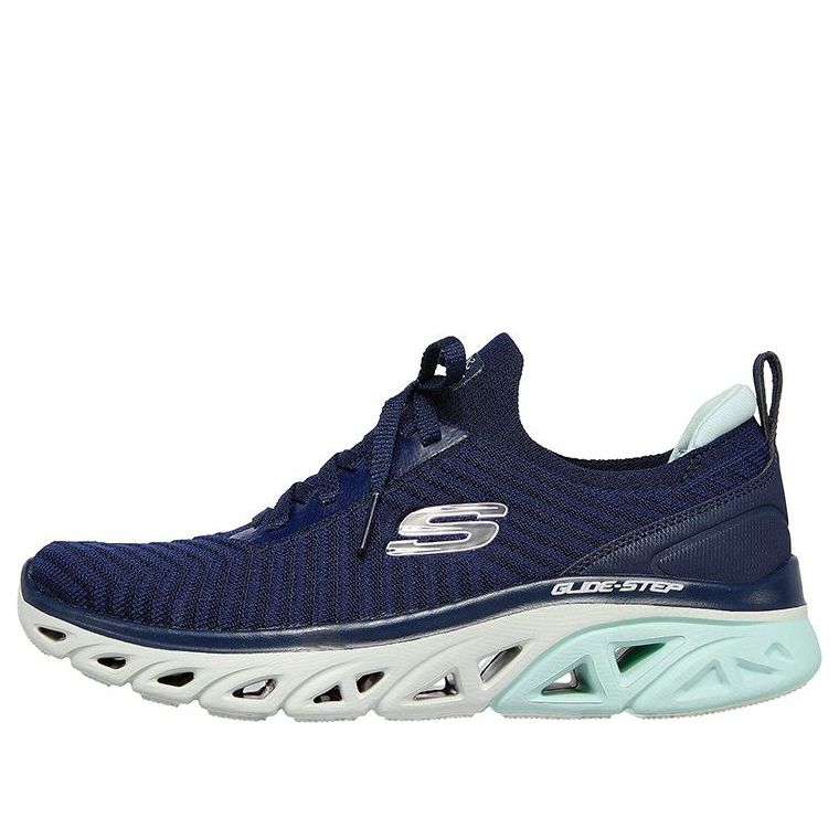 (WMNS) Skechers Summits Cool Dash 'Blue White' 149553-NVAQ
