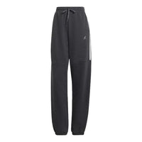 (WMNS) adidas Hyperglam High-Rise Sweatpants Asia Sizing 'Black' HC2919