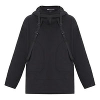 Men's Y-3 Ft Parachute Casual hooded Long Sleeves Black DY7166