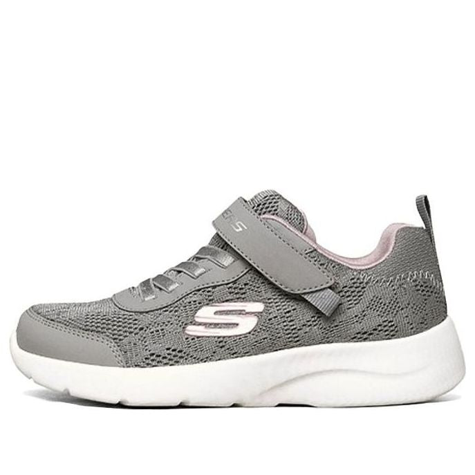 Skechers Sports Running Shoes K Grey/Pink 302502L-GRY