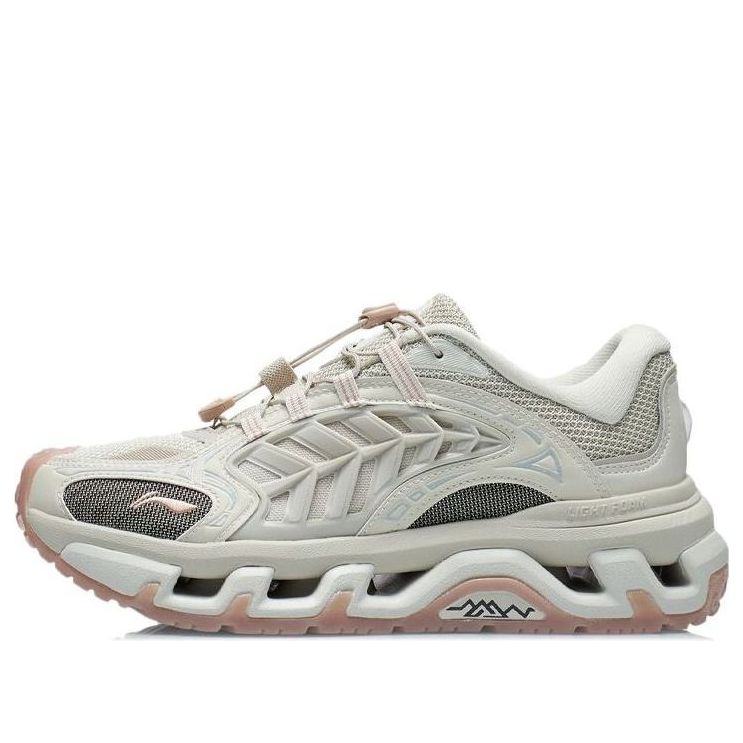 (WMNS) Li-Ning Scenery Low 'White Grey' AGLR106-3