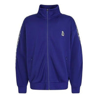 MLB Loose Small Label Athleisure Casual Sports Stand Collar Zipper Unisex Blue 31TRT1941-07U