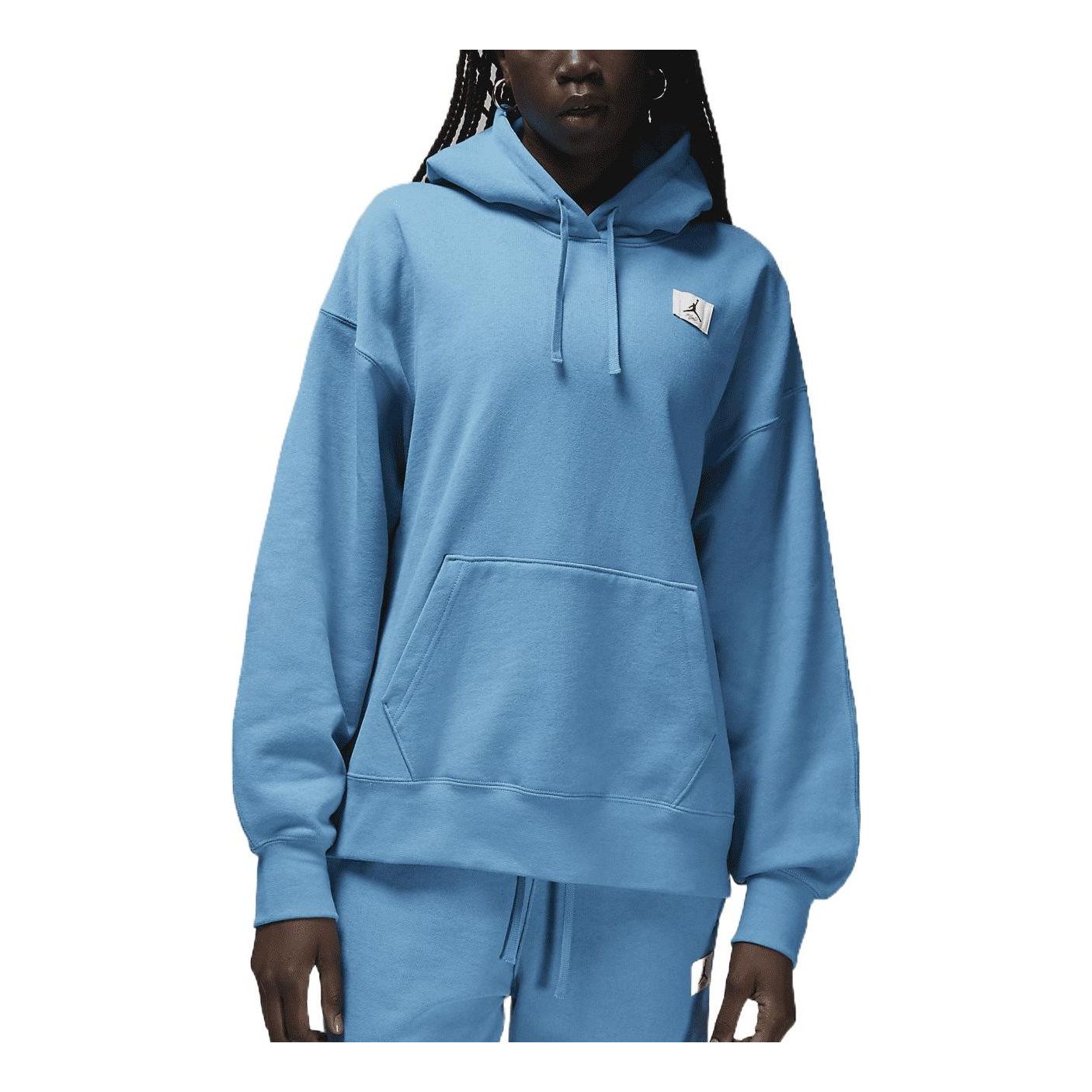 (WMNS) Air Jordan Flight Fleece Hoodie 'Blue' DQ4603-469