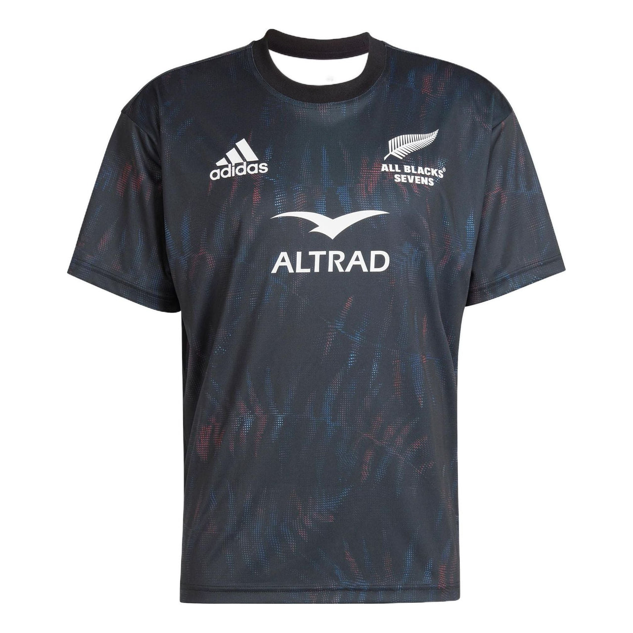 adidas Logo Printing Round Neck Short Sleeve Black T-Shirt HG7265