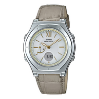CASIO Fully Automatic Calendar Solar Charging Leather Strap 50m Waterproof Watch Solar Powered LWA-M160L-8A2JF