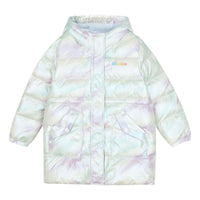 (PS) Skechers Casual Long Down Jacket 'White' L423G133-03S7