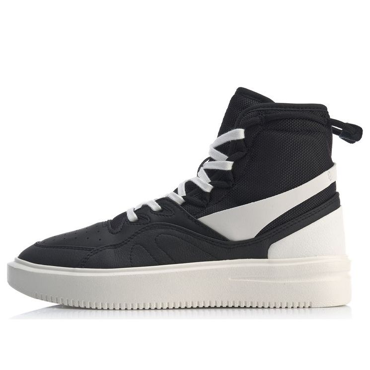 (WMNS) Li-Ning 937 Mix Hi Winterized 'Black White' AGBP074-2