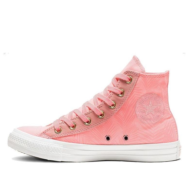 (WMNS) Converse Chuck Taylor All Star Summer Palms High Top Pink White 'Pink Blue' 564120F