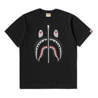 A Bathing Ape Shark Face Tee 'Black' 0ZXTEM110066C