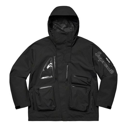 Supreme GORE-TEX Tech Shell Jacket 'Black' SUP-FW21-333