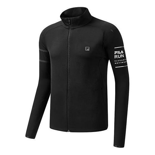 FILA Athletics Knit Sports Jacket Black A11M042501F-BK