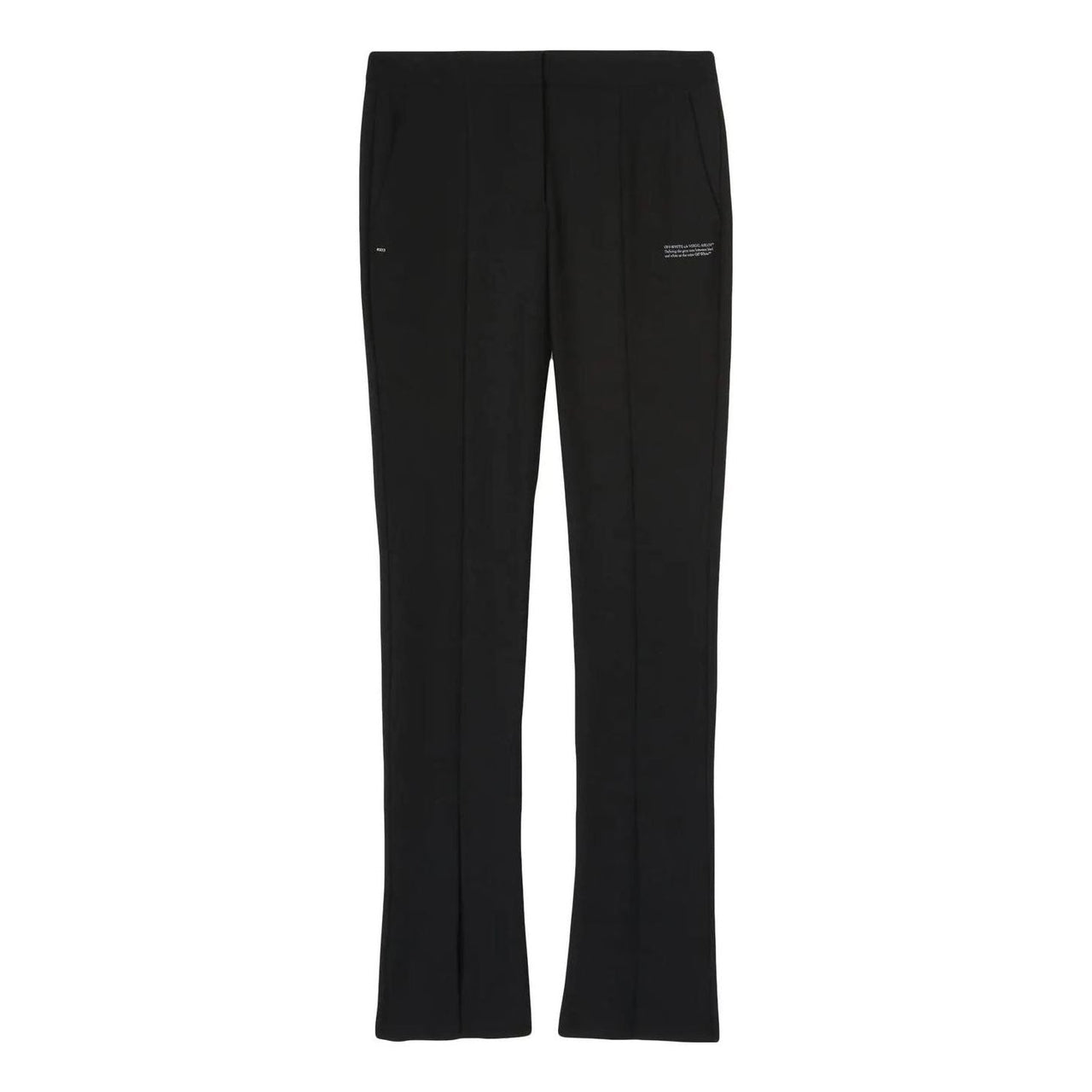 (WMNS) Off-White High-Waisted Tailored Trousers 'Black' OWCA136C99FAB0011001