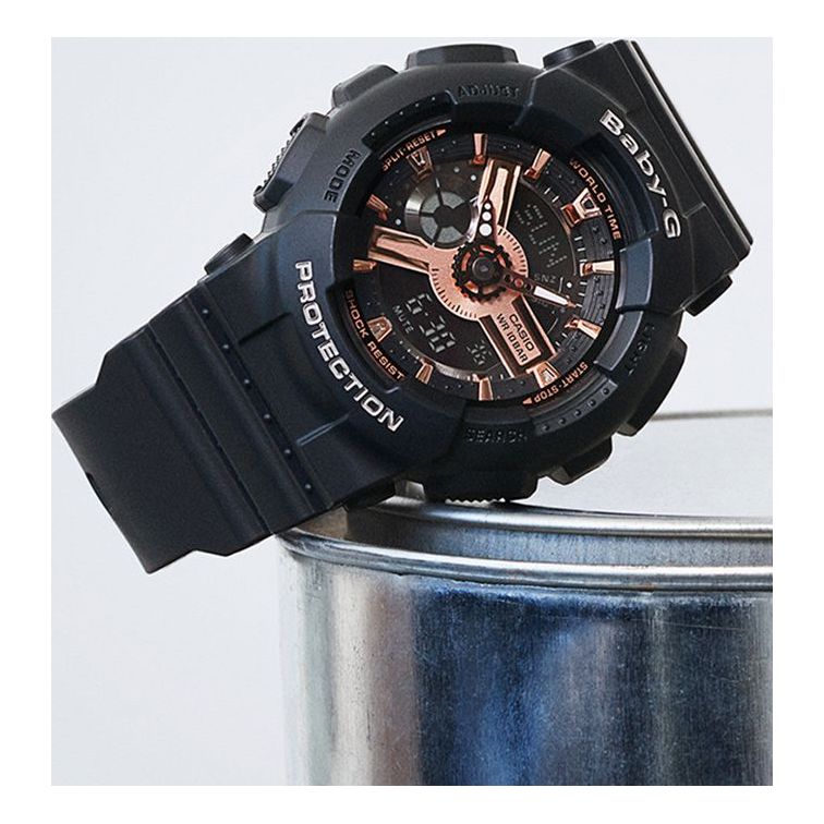 CASIO Baby-G 'Black' BA-110RG-1ARP