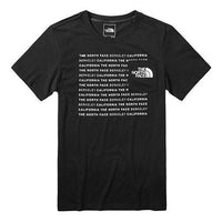 Men's THE NORTH FACE Quick Dry Round Neck Short Sleeve Black NF0A46J3JK3