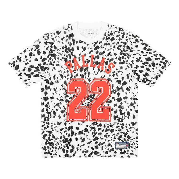 Palace Sports Mesh T-Shirt 'Dalmation' P23ES030
