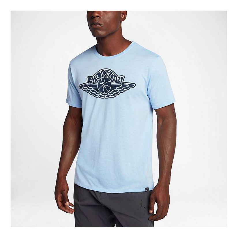 Apparel s Men Air Jordan Iconic Wings Logo Tee 834476-458