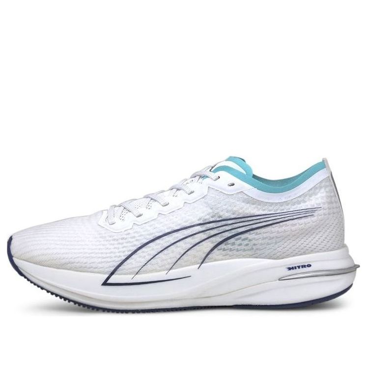 PUMA Deviate Nitro White Low Tops 194449-05