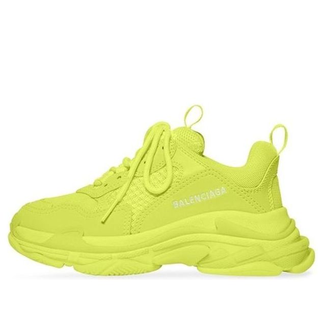 (PS) Balenciaga Triple S Sneakrs 'Fluo Yellow' 654251-W2CA5-7590