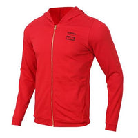 adidas neo x MARVEL Crossover Back logo Casual Sports Hooded Jacket Red EA0322