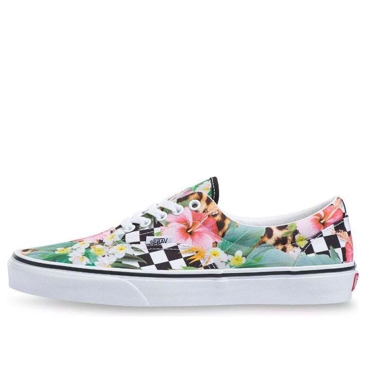 Vans Tropical Animal Check Era Checkboard 'Black White' VN0A5EFN2FB