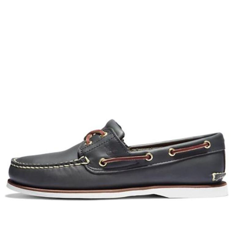 Timberland Classic Two-Eye Boat Shoe 'Navy' 074036484