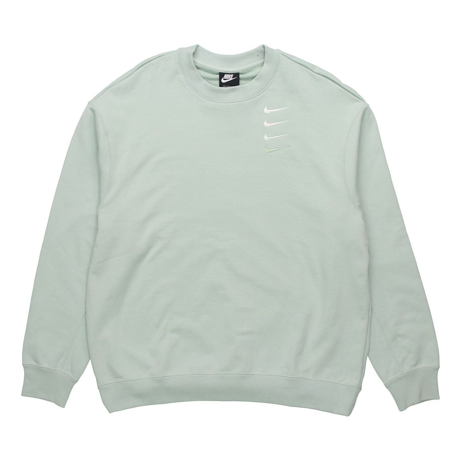 Nike Swoosh Gradient Pullover Round Neck Green Light green DA3193-330