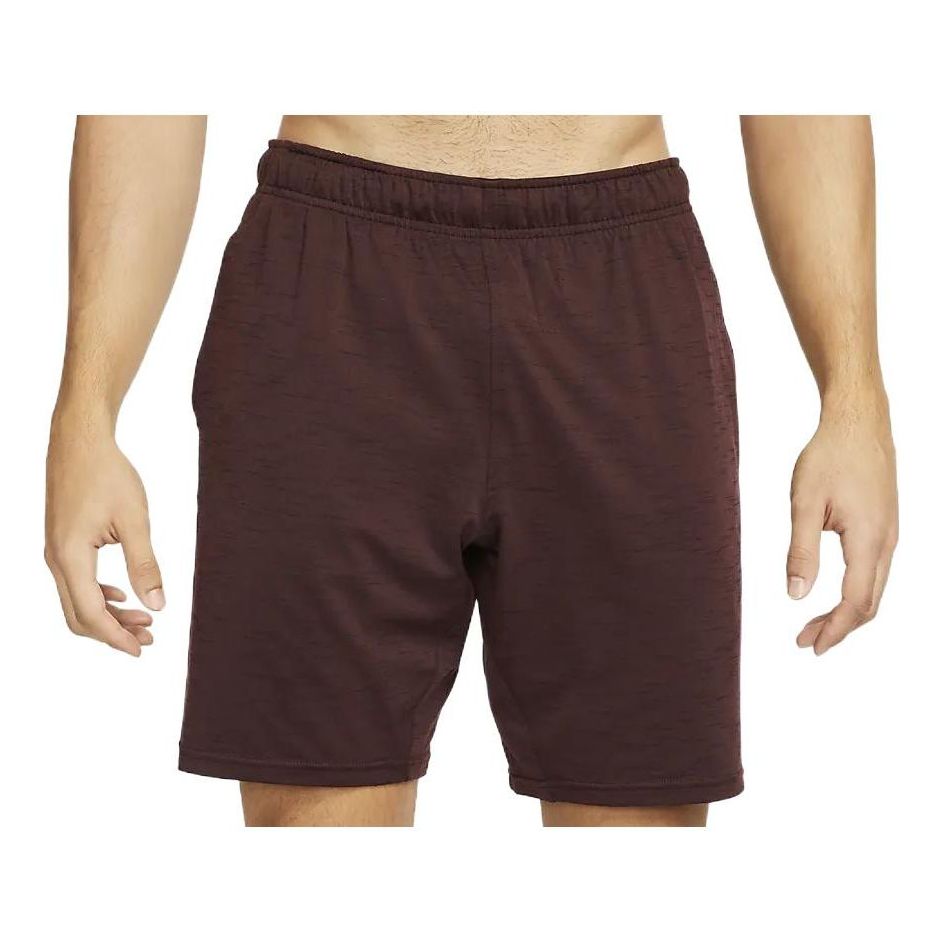 Nike Yoga Dri-FIT Shorts 'Dark Brown' CZ2210-652