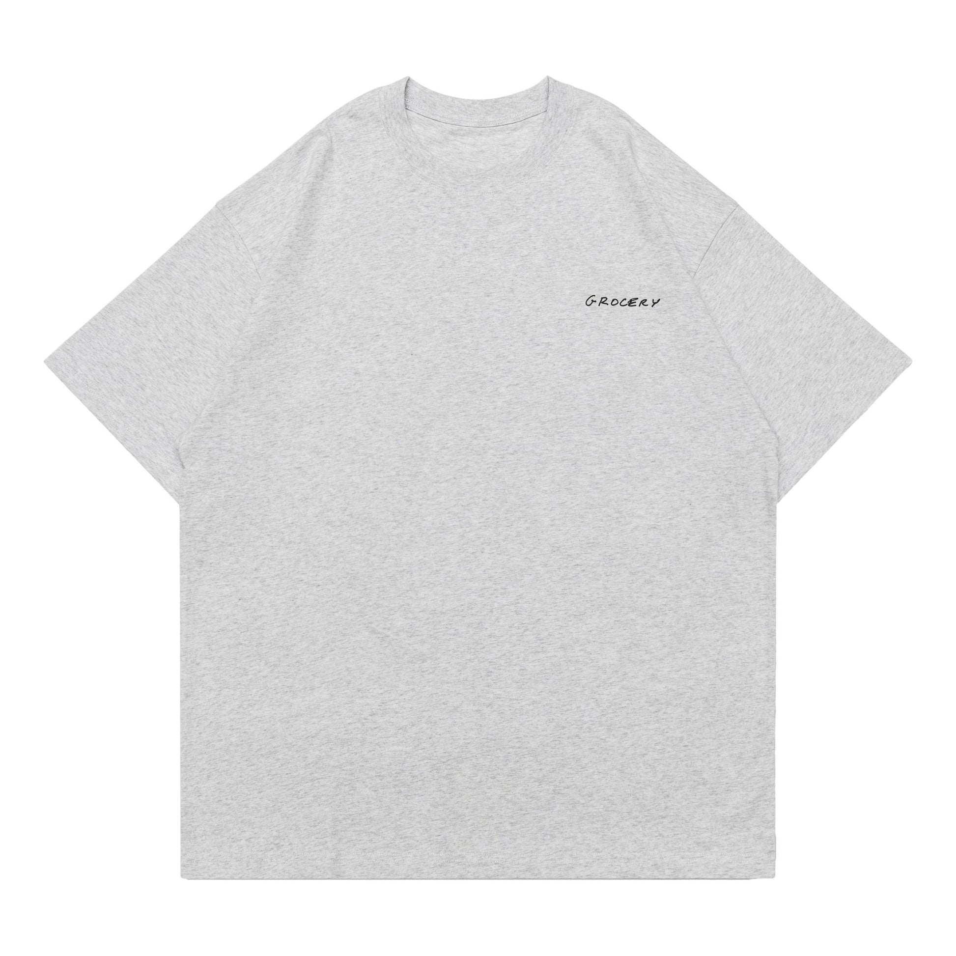 Grocery Rose Tee By Adam Lister GRO-ROSE-GREY
