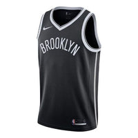 Nike NBA Jersey Brooklyn Casual Sports Training Basketball Vest Black 903966-010