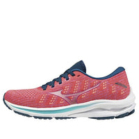 (WMNS) Mizuno Wave Rider 25 Waveknit Wide 'Pink' J1GD217778