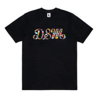 Men's Nike Solid Color Round Neck Pullover Alphabet Printing Short Sleeve Black T-Shirt AT1766-010