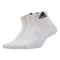 adidas 3s Per An Hc 6p Casual Sports Running Training Socks Couple Style 3 Pairs White AA2288