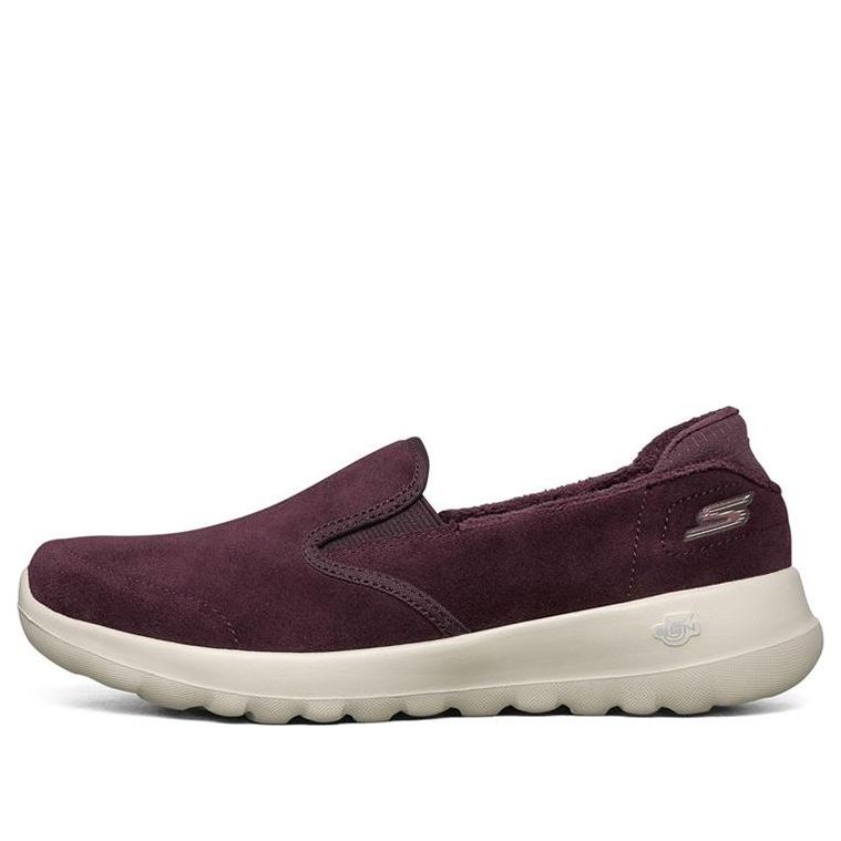 (WMNS) Skechers Go Walk Joy Loafers Red 15714-BURG