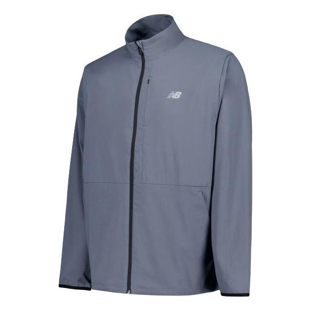 New Balance Stretch Woven Jacket Asia Sizing 'Graphite' MJ41062-GT