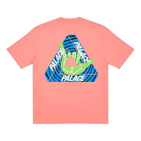 PALACE Tri-Zooted Shakka Round Neck Short Sleeve Unisex Pink Red P19TS203