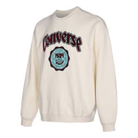 ConverseUniversity Crew Sweatshirt Asia Sizing 'White' 10025048-A02