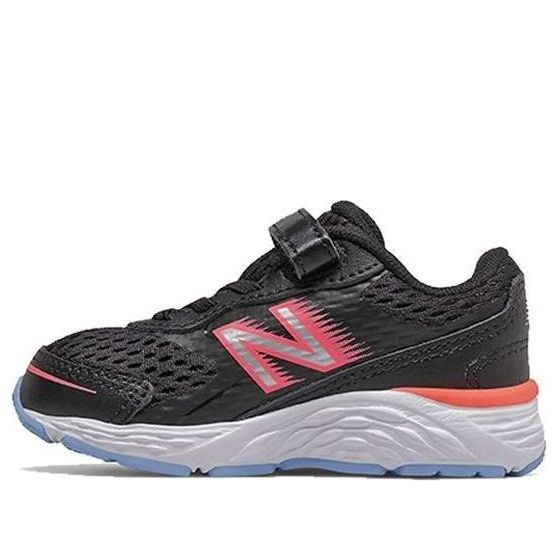 New Balance Bungee Lace 680v6 Black Red Toddler 'Black Red' IA680LK6