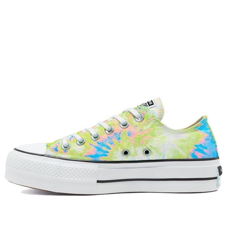(WMNS) Converse Chuck Taylor All Star Blue Green Tie Dye Sneakers 'Blue Green' 569043C
