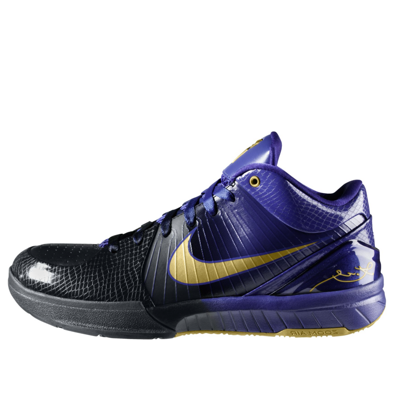 Nike Zoom Kobe 4 'Lakers Away' 344335-073