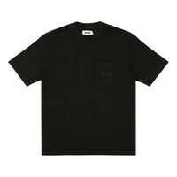 PALACE Solid Color Alphabet Short Sleeve Unisex Black P20ES064