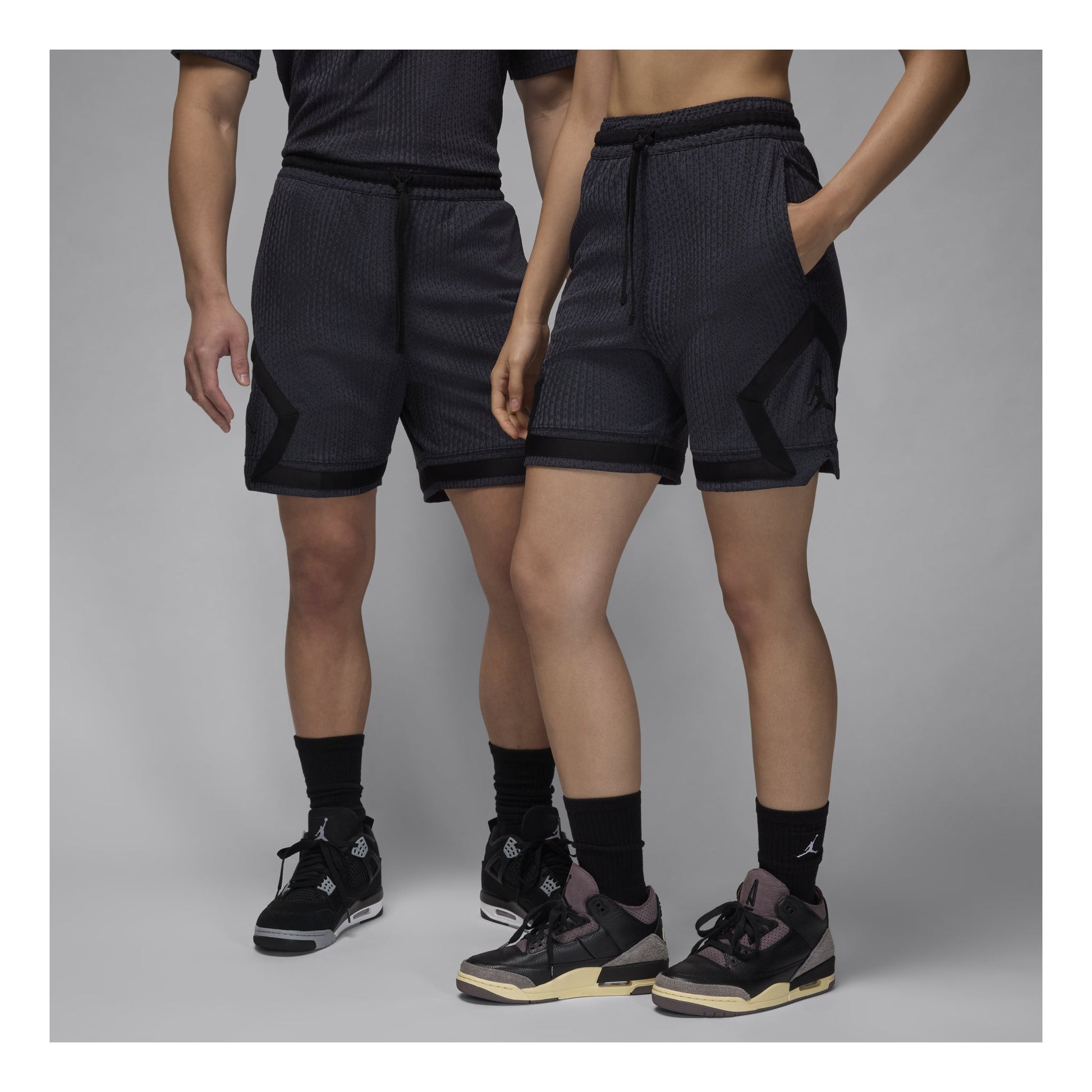 Air Jordan Sport Dri-FIT ADV Diamond Shorts Asia Sizing 'Shadow Grey' FN5868-022