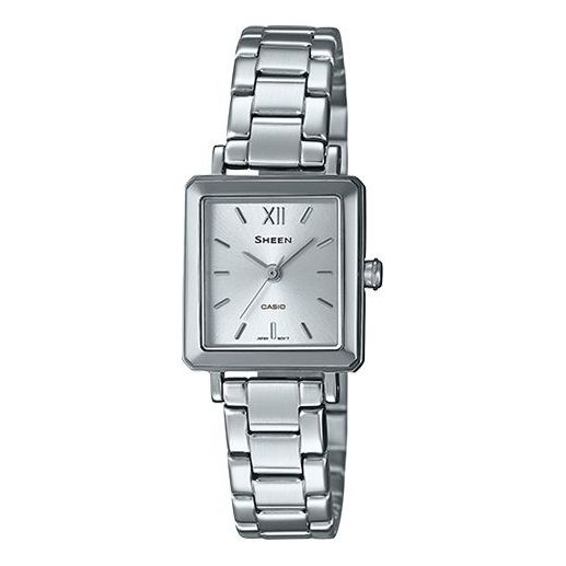 CASIO SHEEN Sapphire Crystal Waterproof Silver Analog SHE-4538D-7A