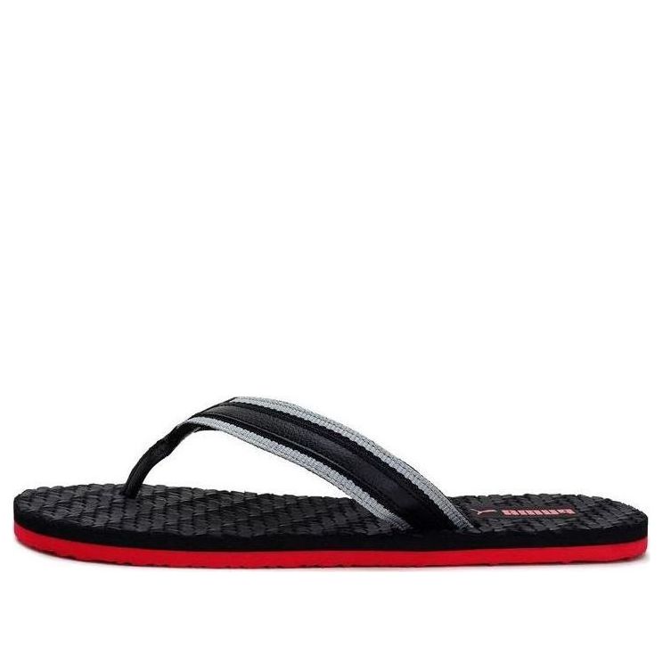 (WMNS) PUMA Flip X2 IDP Sandals Black/Red 380295-01