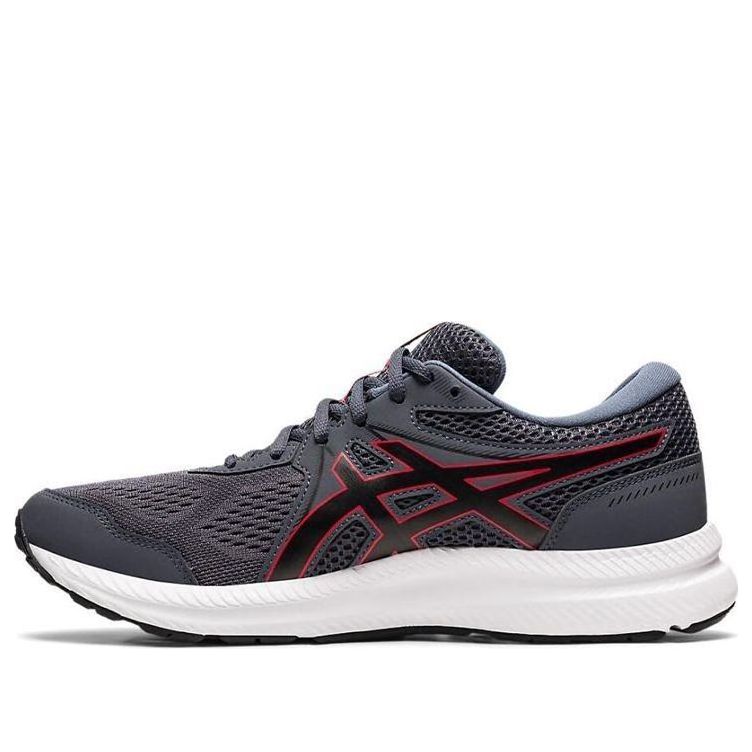 ASICS Gel-Contend 7 4E Wide 'Carrier Grey Red' 1011B039-020