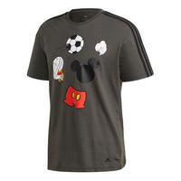 Men's adidas Training Sports Disney Mickey Gray T-Shirt GF3240